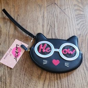 Betsey Johnson coin purse/ wristlet